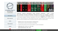 Desktop Screenshot of kancelariatlumacza.pl